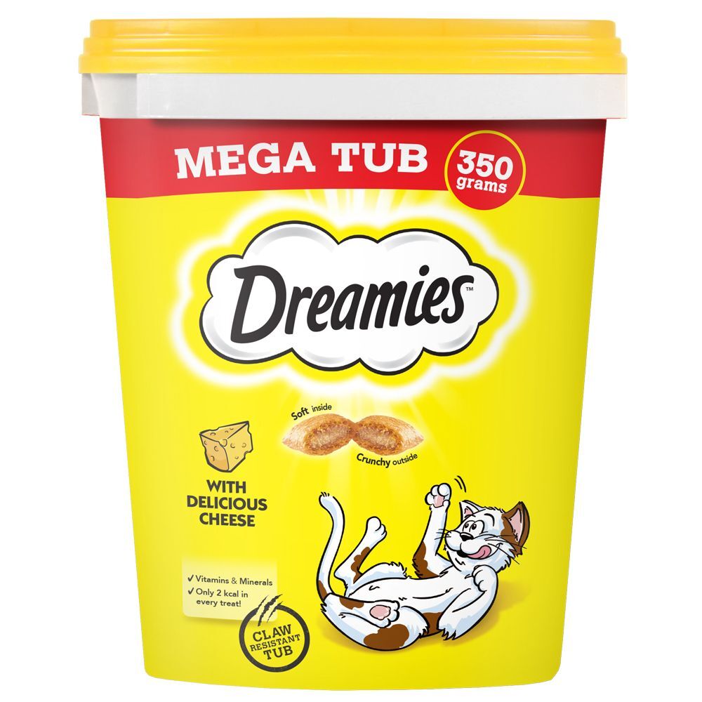 Dreamies 2x 350g Megatub Käse Dreamies Ketzensnacks