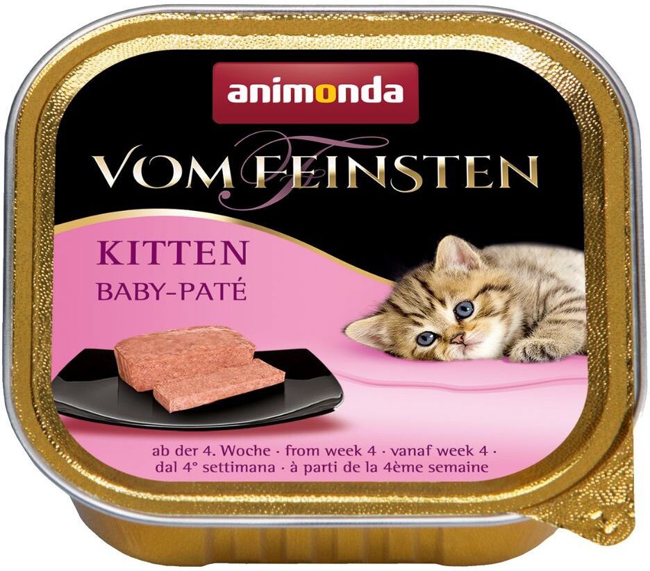 Animonda Vom Feinsten 6x 100g vom Feinsten Baby Paté Animonda Katzenfutter Nass