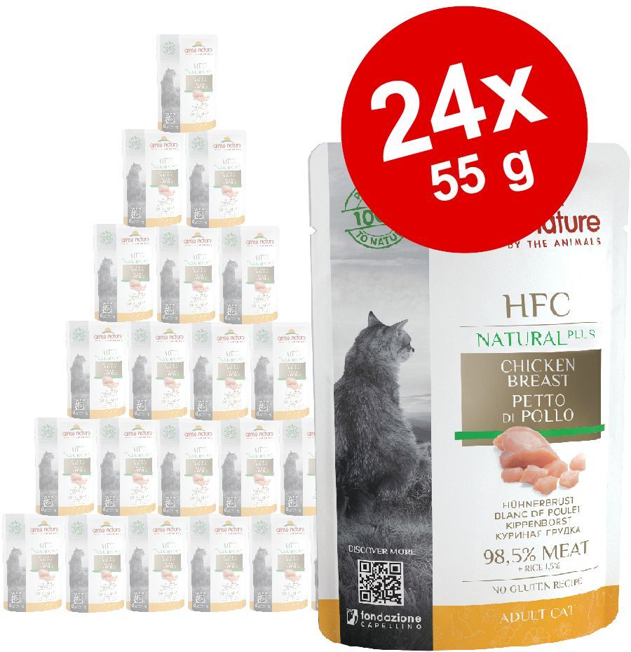 Almo Nature Alternative 24x 55g HFC Natural Plus Atlantik Thunfisch Almo Nature Nassfutter für Katzen