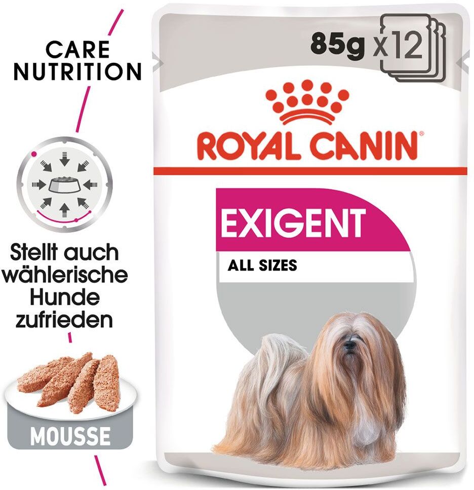 Royal Canin Care Nutrition 12x 85g CCN Exigent Wet Royal Canin Nassfutter für Hunde