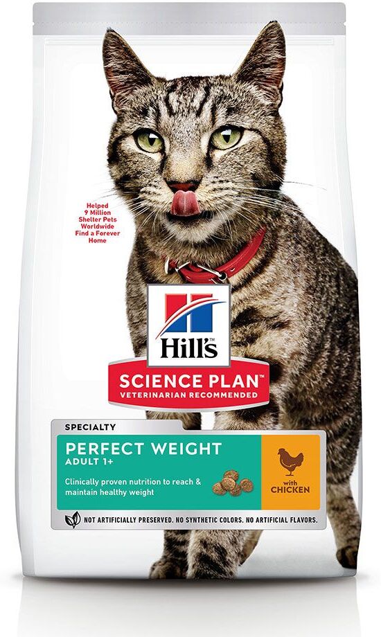 Hill's Science Plan 7 kg  Adult  Perfect Weight Hill's Science Plan Trockenfutter für Katzen