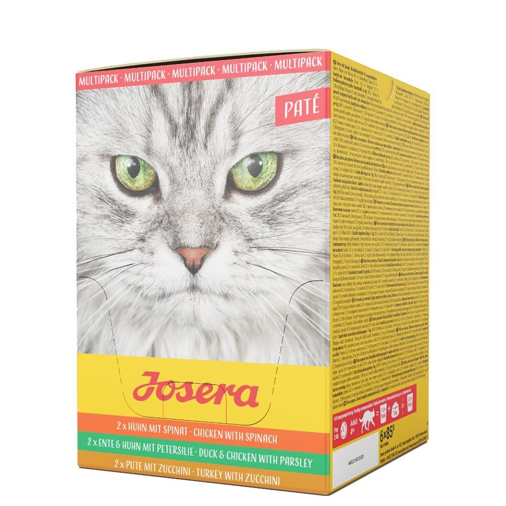 Josera 6x 85g Paté Multipack Josera Katzenfutter nass