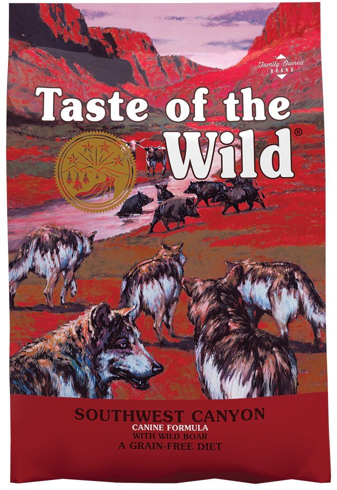 Taste of the Wild 2x 12,2kg Southwest Canyon Taste of the Wild Trockenfutter für Hunde