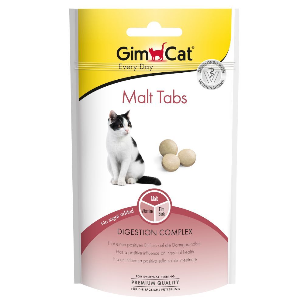 GimCat 3x 40g Anti-Hairball Tabs GimCat Katzensnacks