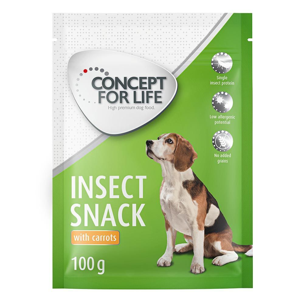 Concept for Life 100g Insect mit Karotte Concept for Life Hundesnacks