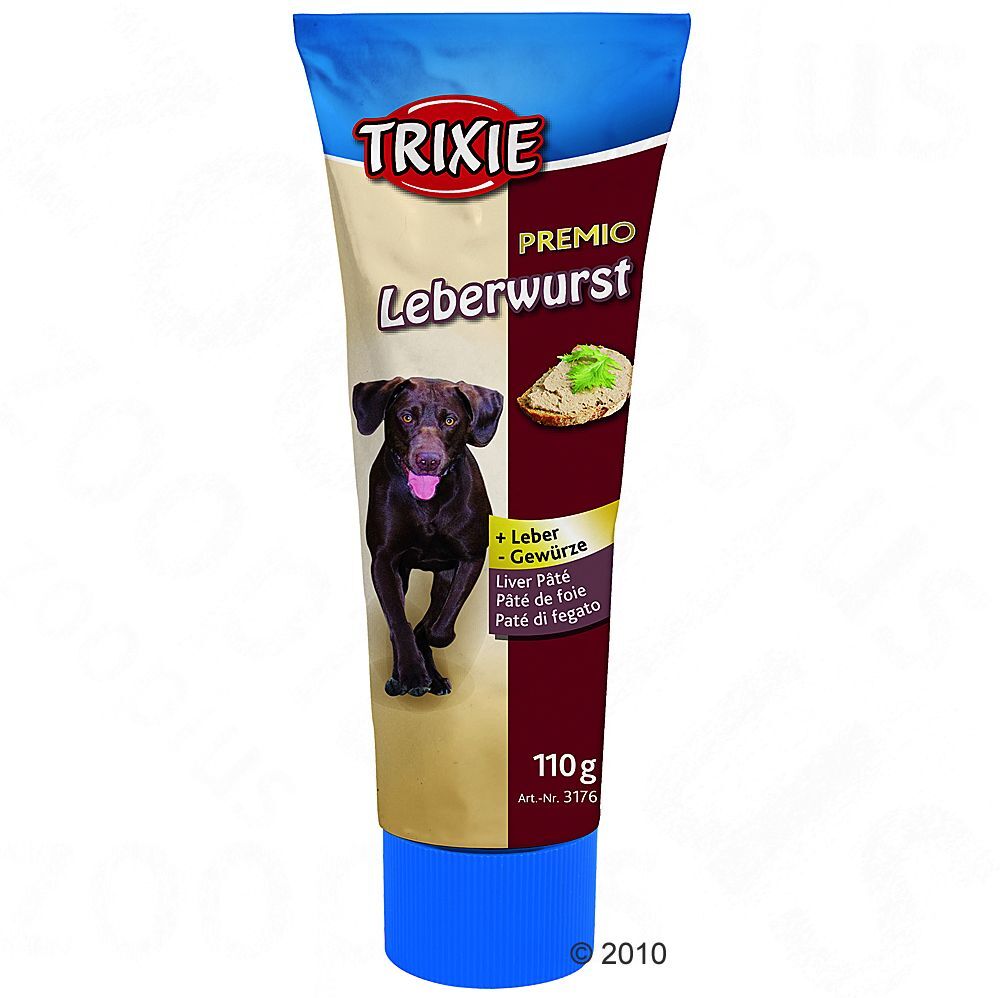 Trixie Premio Leberwurst aus der Tube - 3 x 110 g