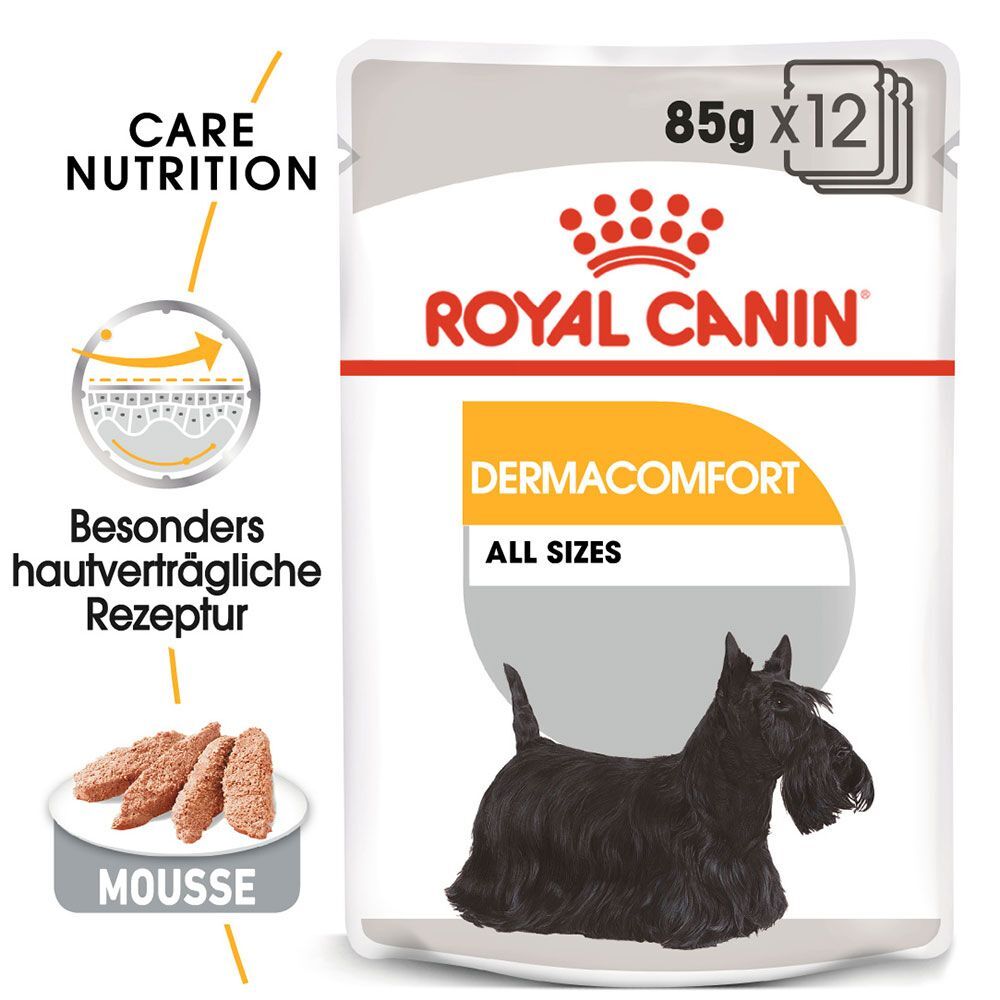 Royal Canin Care Nutrition 48x 85g CCN Dermacomfort Wet Royal Canin Nassfutter für Hunde