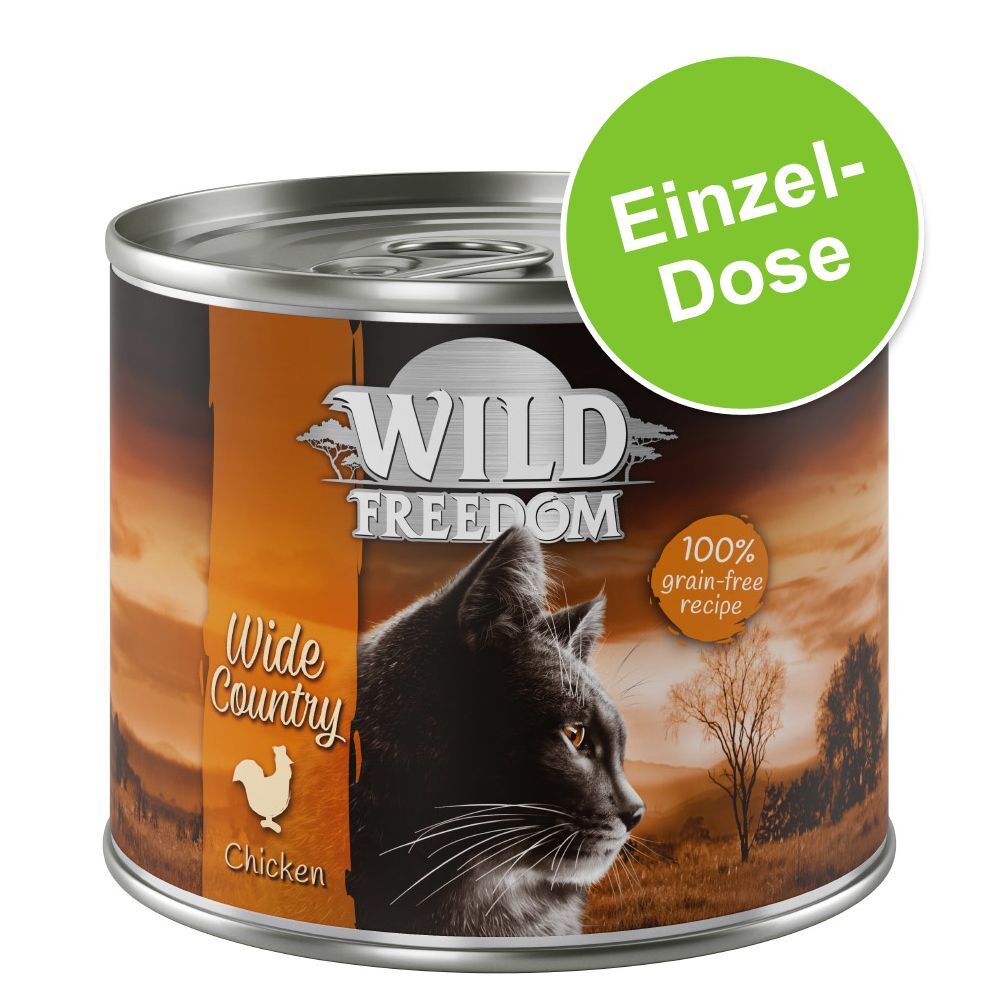 Wild Freedom 200g Adult Wide Country Huhn Wild Freedom getreidefreies Katzenfutter Nass