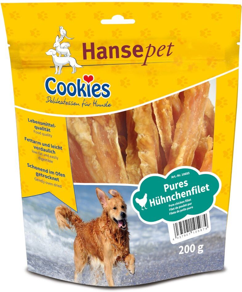 Cookie's 200g Delikatess Hähnchen Cookies's Hundesnacks