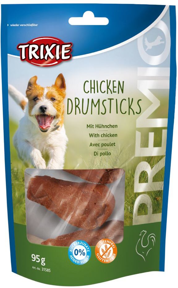 Trixie 5 Stück Premio Chicken Drumsticks Light  Trixie Hundesnacks