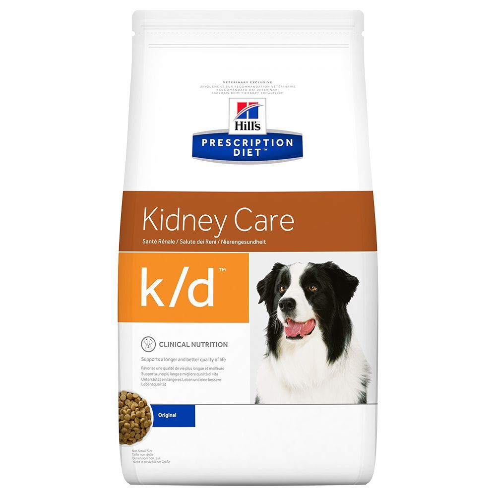 Hill's Prescription Diet 2x 12kg Kidney Care Original Hill's Prescription Diet Trockenfutter für Hunde