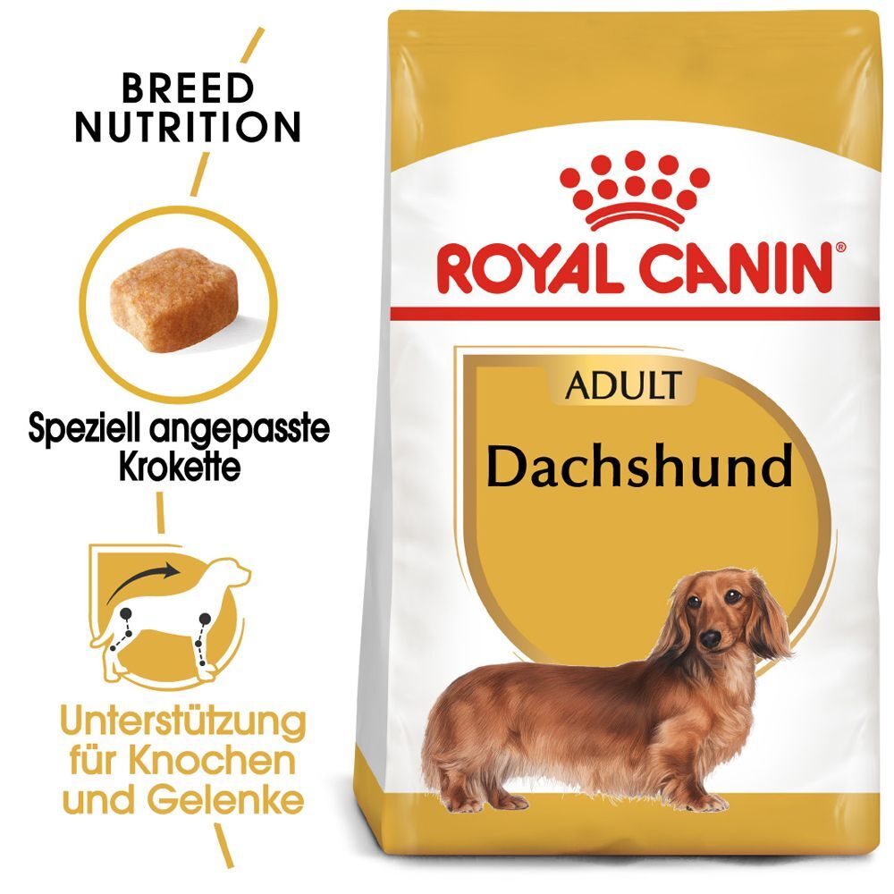Royal Canin Breed 1,5kg Dachshund Adult Royal Canin Trockenfutter für Hunde
