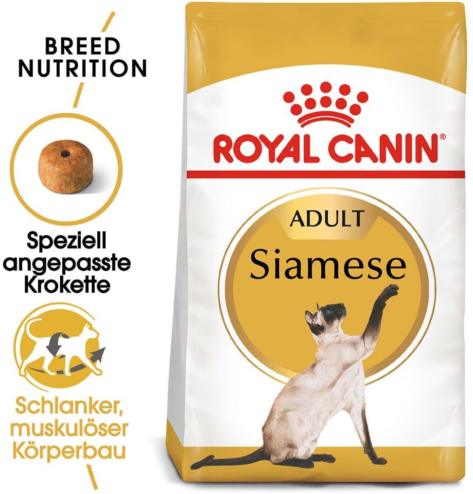 Royal Canin Breed 2x 10kg Siamese Adult Royal Canin Trockenfutter für Katzen