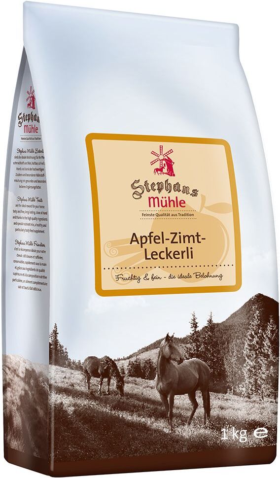 Stephans Mühle 1kg Pferdeleckerli Apfel-Zimt Stephans Mühle Pferdefutter