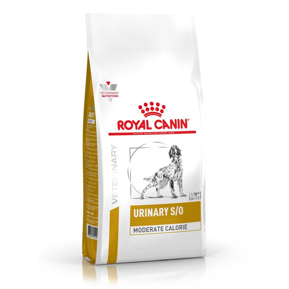 Royal Canin Veterinary Diet 2x 12kg Urinary S/O Moderate Calorie Royal Canin Veterinary Diet Trockenfutter für Hunde