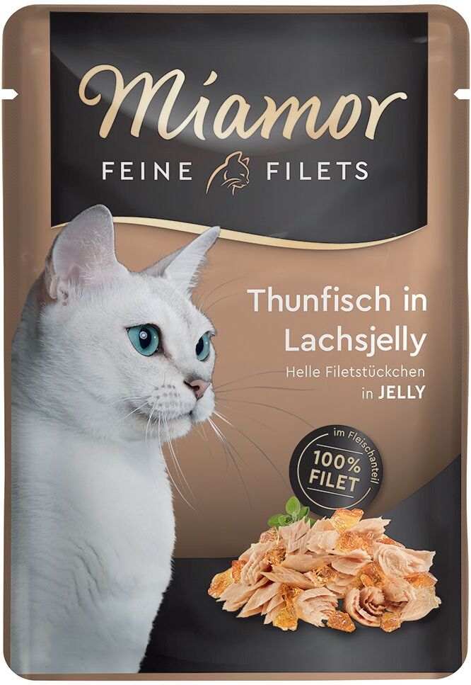 Miamor Feine Filets in Jelly 6 x 100 g - Huhn & Thunfisch