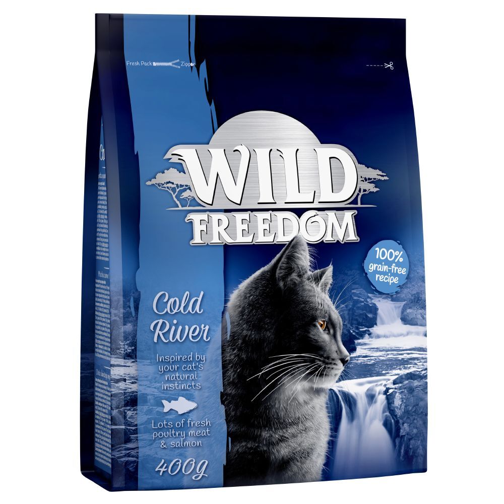 Wild Freedom 3x 2kg Adult "Cold River" Lachs  Wild Freedom Trockenfutter für Katzen