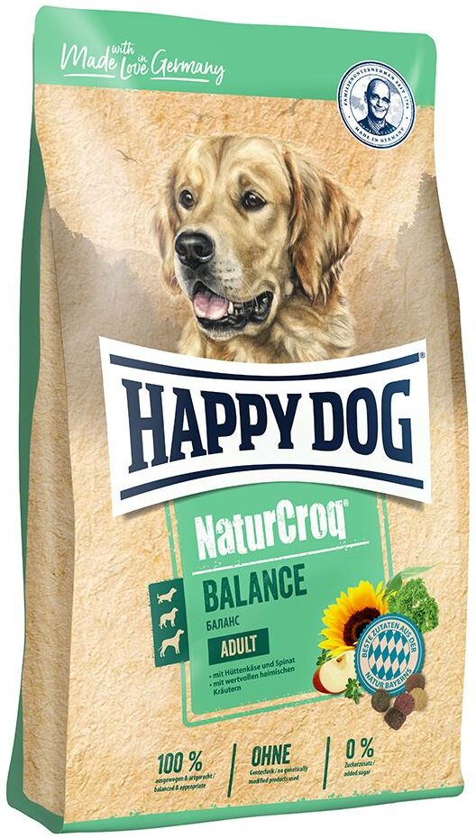 Happy Dog NaturCroq 15kg Balance Happy Dog NaturCroq Trockenfutter für Hunde