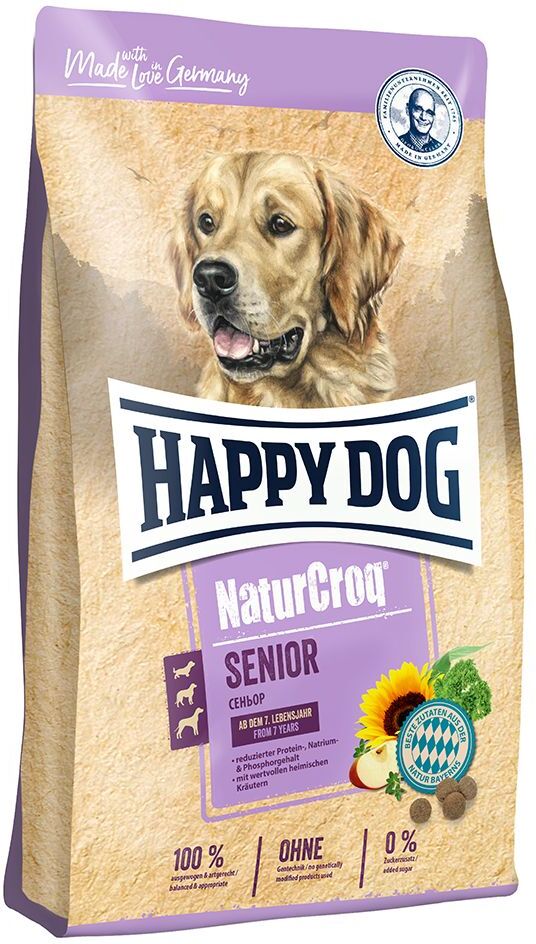 Happy Dog NaturCroq 15kg Senior Happy Dog NaturCroq Trockenfutter für Hunde