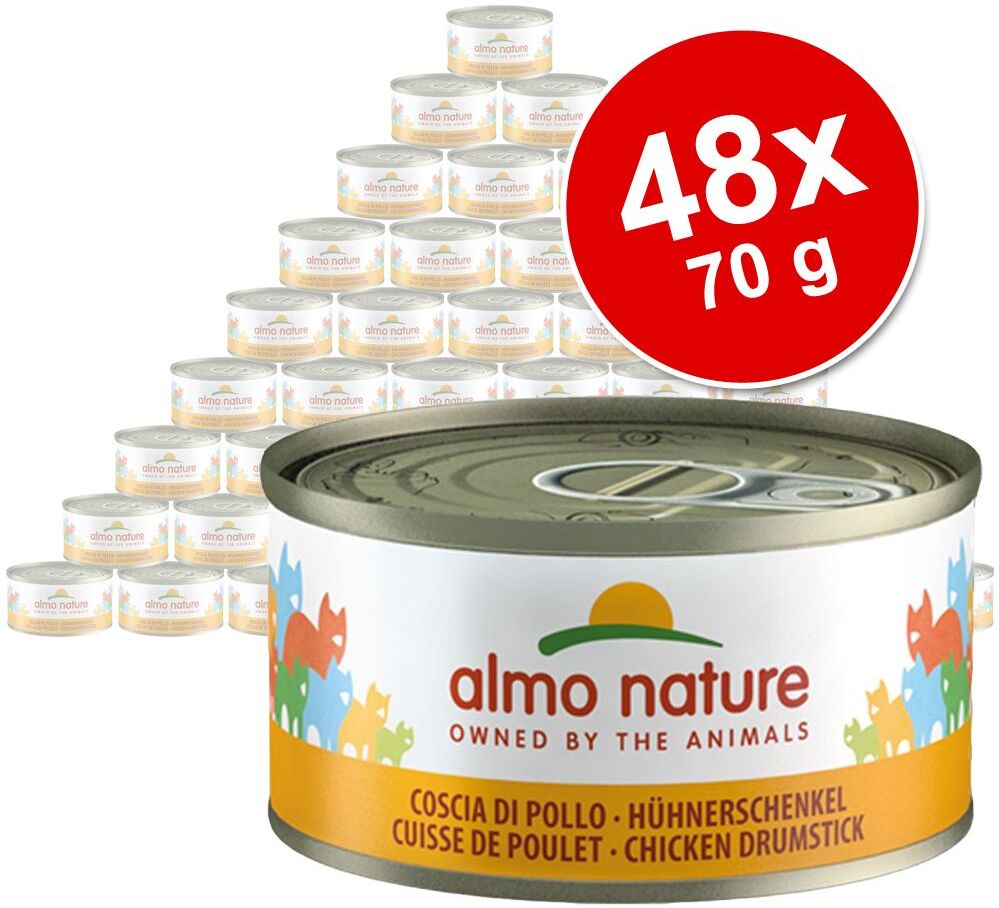 Almo Nature Legend 48x 70g Thunfischauswahl Almo Nature Legend Nassfutter für Katzen