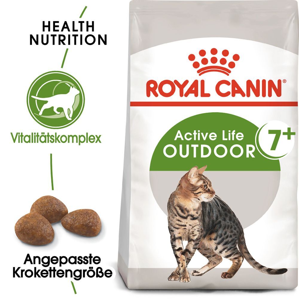 Royal Canin 10kg Outdoor 7+ Royal Canin Trockenfutter für Katzen