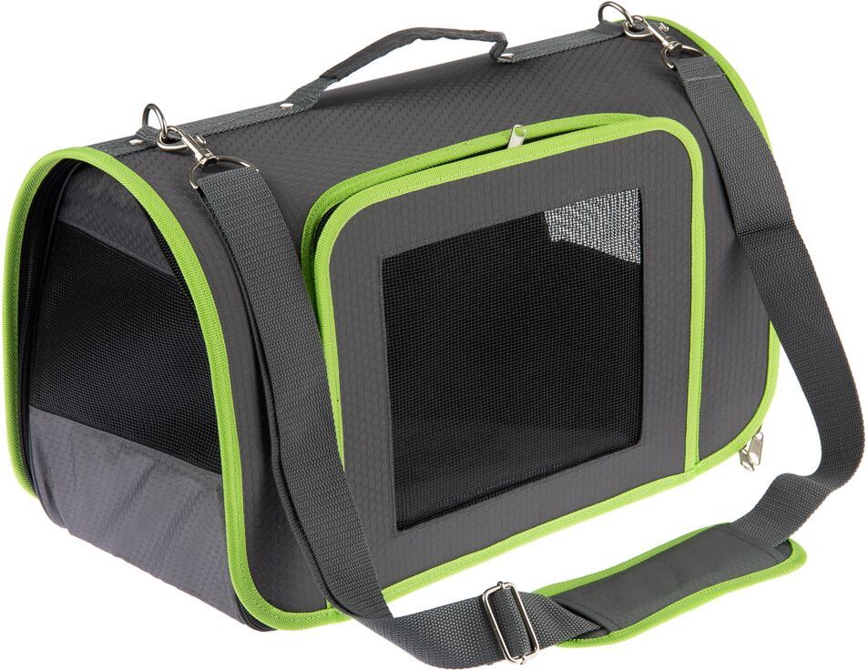 zooplus Exclusive Tragetasche Technicolor - L 45x B 25x H 28cm für Hunde & Katzen