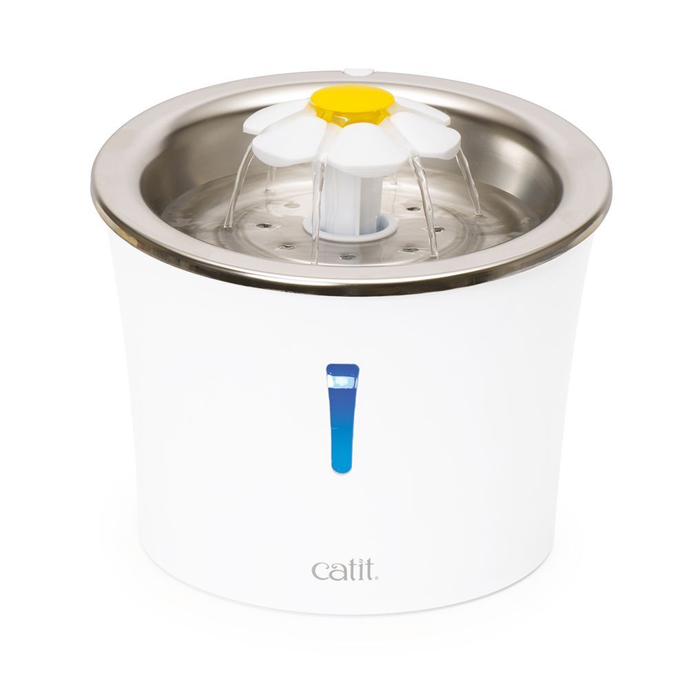 Catit 2x Set Catit 2.0 TRIPLE ACTION Filter passend zu Blumentrinkbrunnen Edelstahl für Katzen