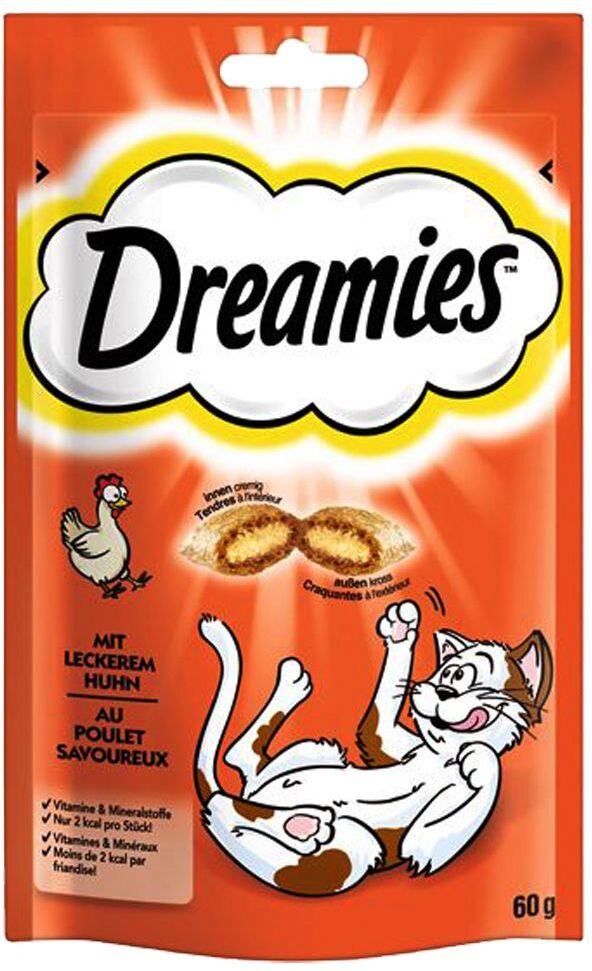 Dreamies 6x 60g Huhn Dreamies Katzensnacks