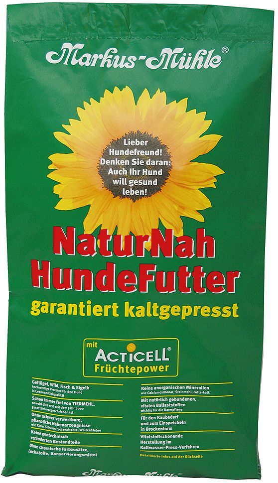 Markus Mühle 2x 15kg NaturNahfutter Markus Mühle Trockenfutter für Hunde