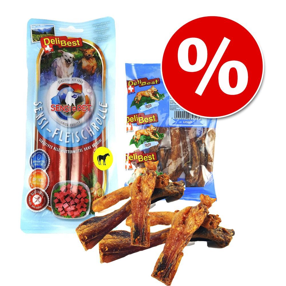 DeliBest 1,2kg Snack Paket DeliBest Hundesnacks