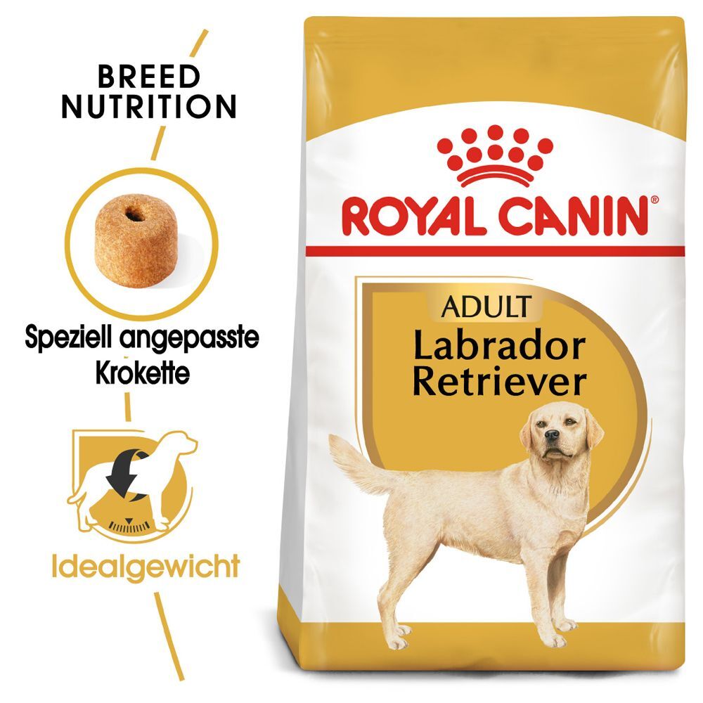 Royal Canin Breed 2x 12kg Labrador Retriever Adult Royal Canin Trockenfutter für Hunde