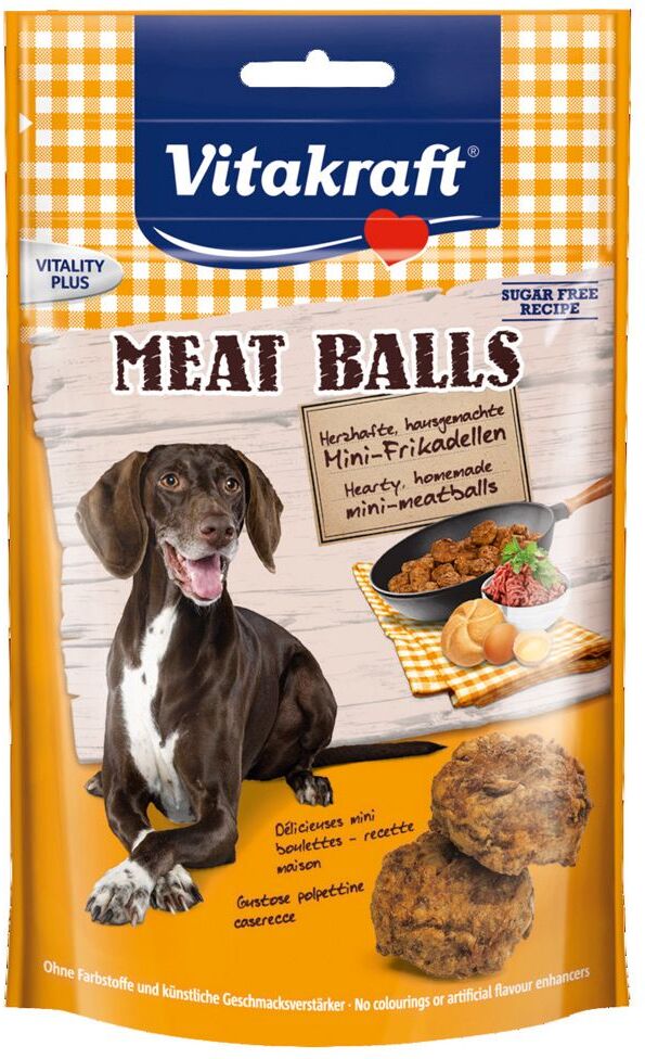 Vitakraft 2x 80g Meat Balls Vitakraft Hundesnacks