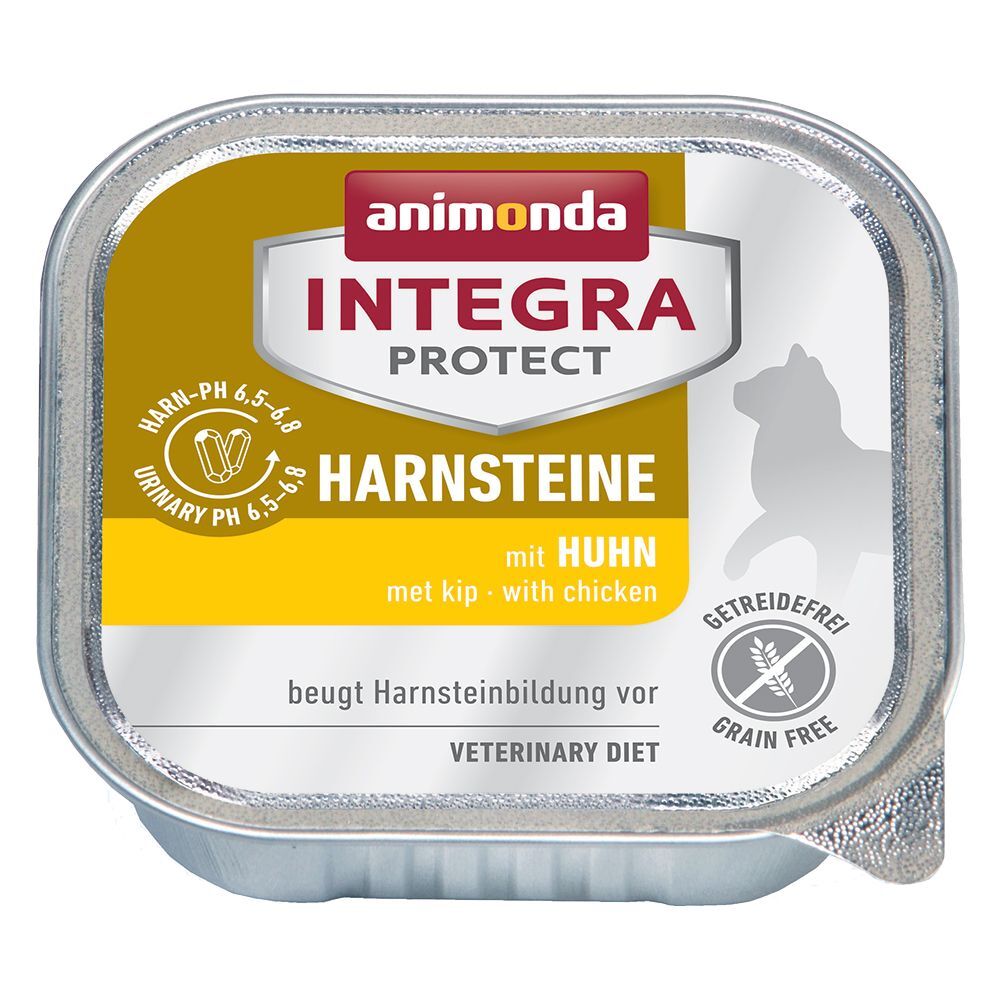 Animonda Integra 6x 100g Adult Harnsteine Rind Animonda Integra Protect Nassfutter für Katzen