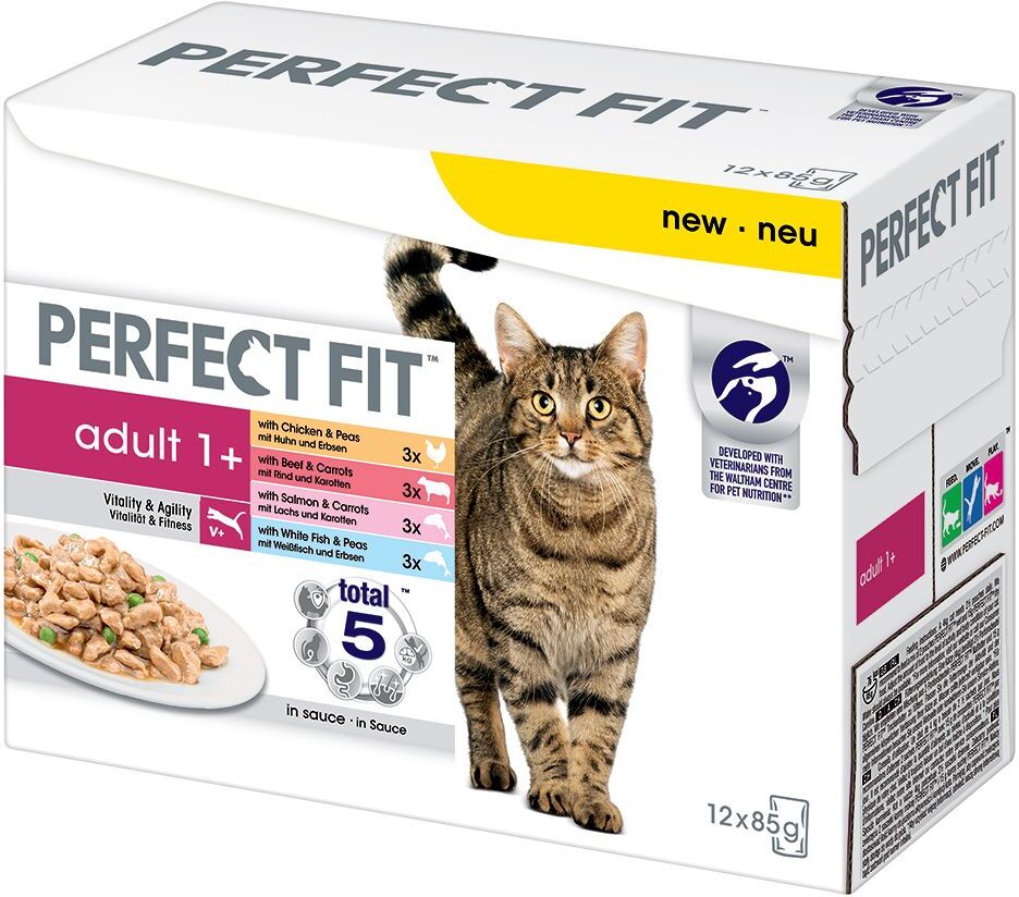 Perfect Fit 12x 85g Mixpack Perfect Fit Nassfutter für Katzen