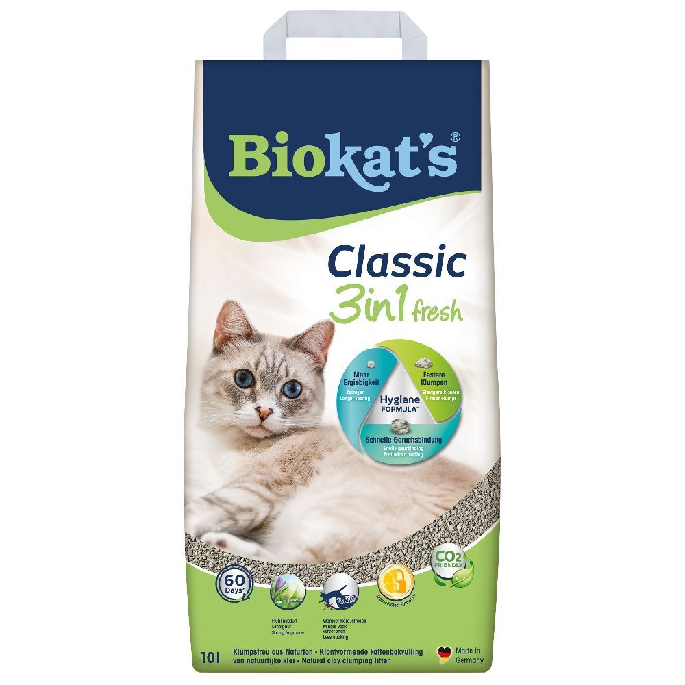 Biokat's 10l Biokat´s Classic Fresh 3in1 Katzenstreu