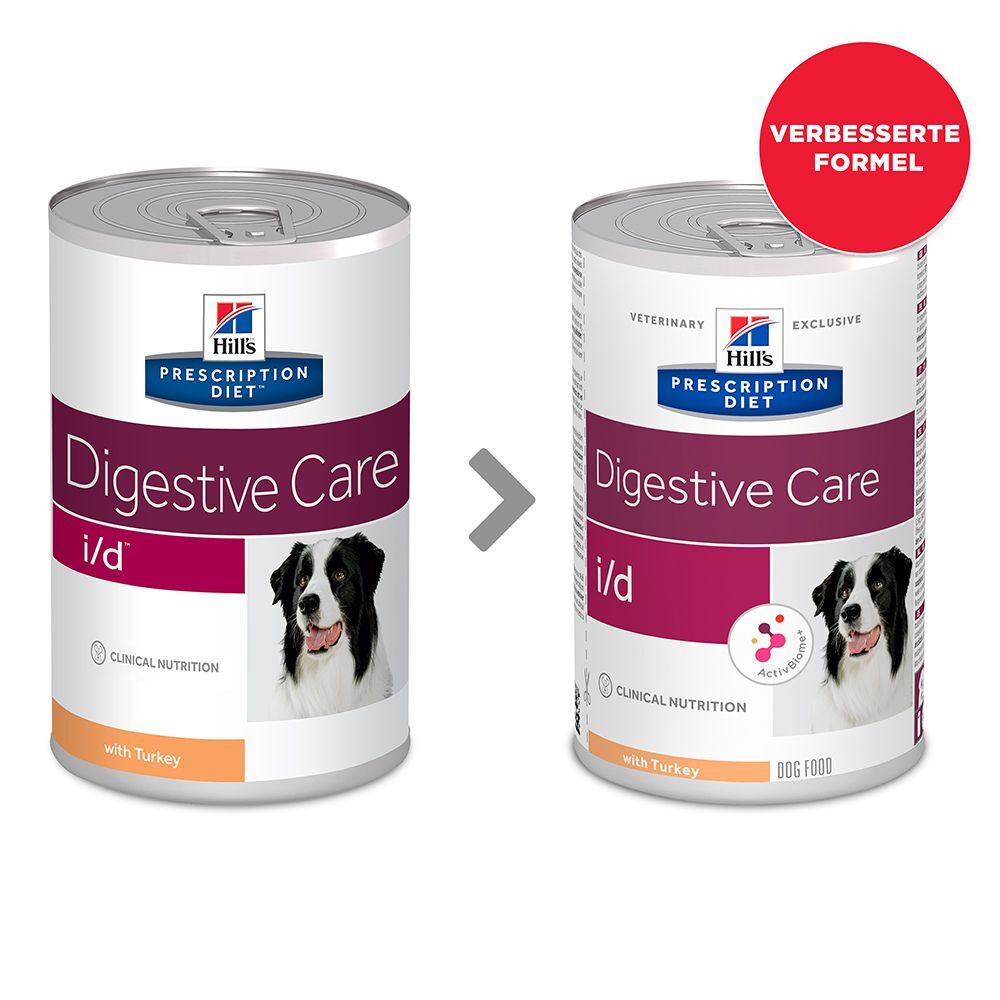 Hill's Prescription Diet 24x 360g i/d Digestive Care mit Truthahn Hill's Prescription Diet Nassfutter für Hunde