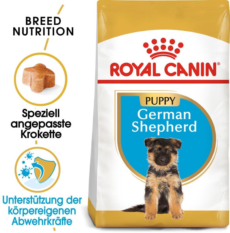 Royal Canin Breed 2x 12kg German Shepherd Puppy Royal Canin Trockenfutter für Hunde