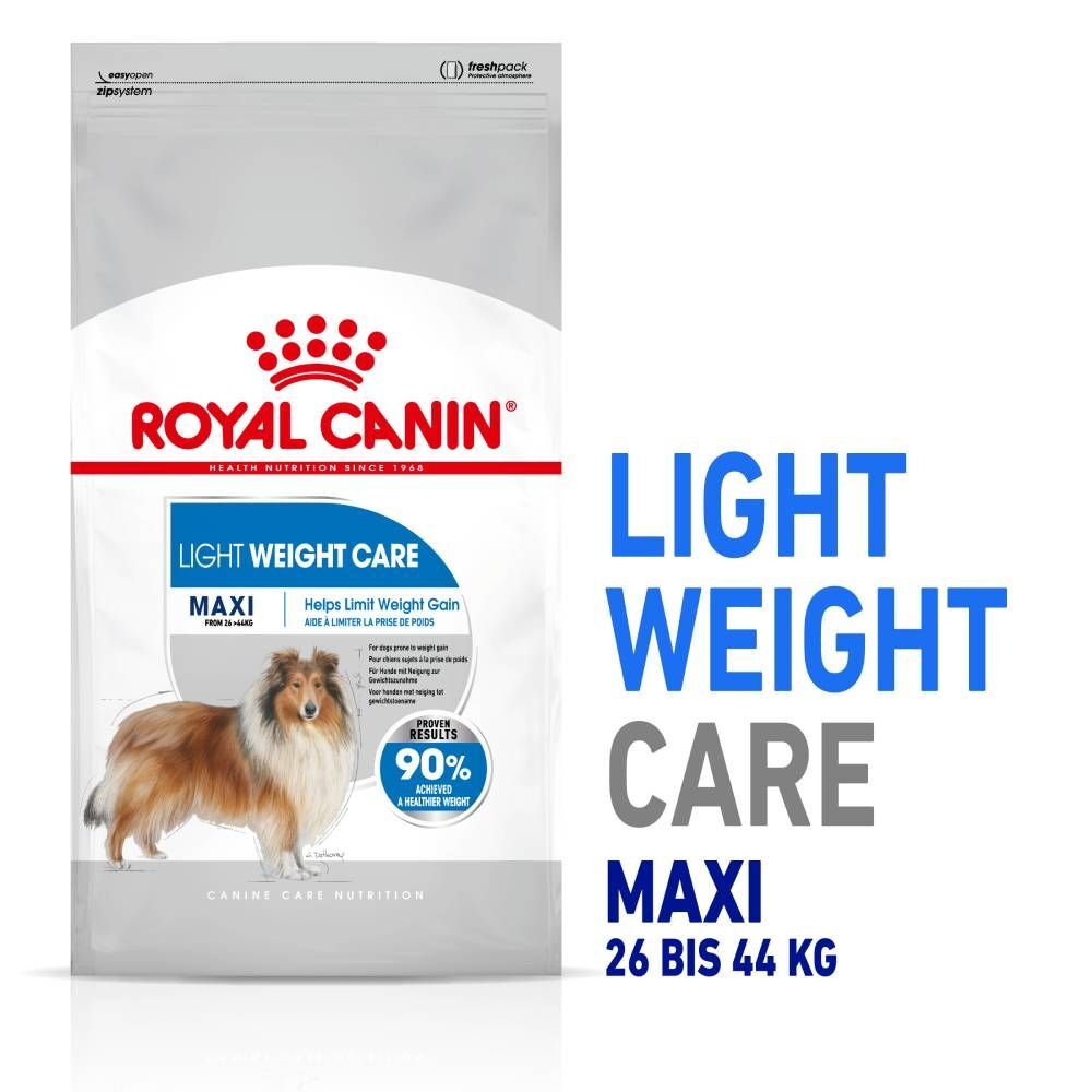 Royal Canin Care Nutrition 2x 12kg CCN Light Weight Care Maxi Royal Canin Trockenfutter für Hunde