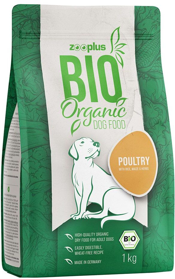 zooplus Bio 12kg Bio Geflügel zooplus Bio Trockenfutter für Hunde