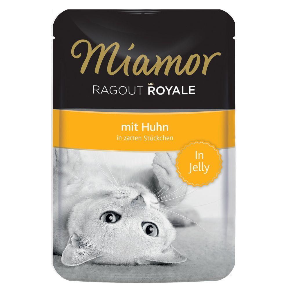 Miamor 22x 100g Ragout Royale in Jelly Kaninchen Miamor Nassfutter für Katzen