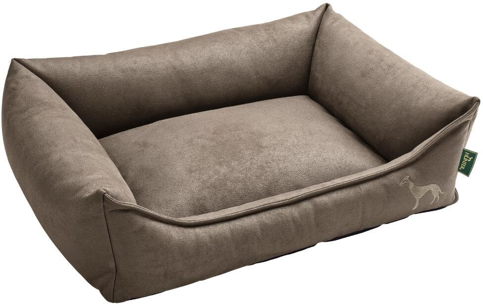 Hunter Hundesofa Bologna, stein L90 x B70 x H20cm für Hunde