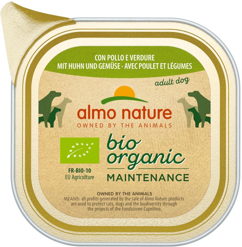 Almo Nature Daily Menu 6x 100g BioOrganic Maintenance mit Bio Truthahn Almo Nature Hundefutter nass