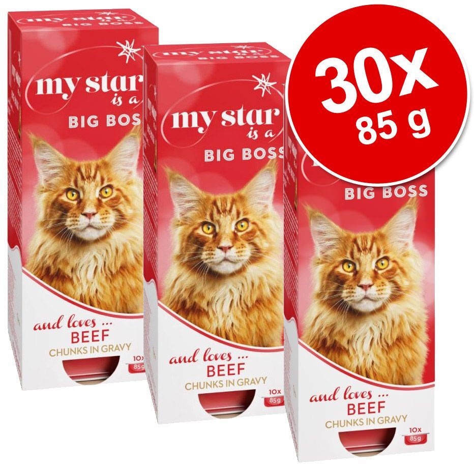 My Star Häppchen in Sauce Sparpaket - 30 x 85 g - Darling liebt Leber & Herz