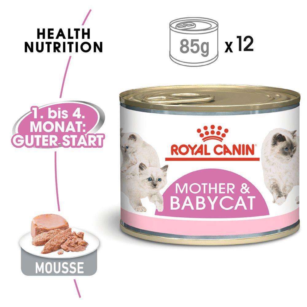 Royal Canin 48x 195g First Age Mother & Babycat Royal Canin Nassfutter für Katzen