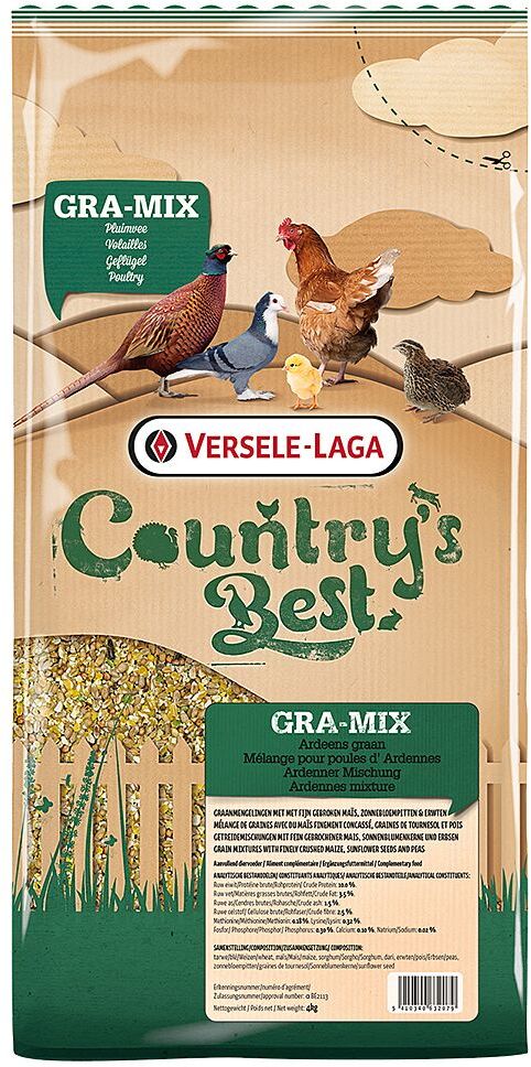 Versele Laga 4kg Country's Best Gra-Mix Ardenner Mischung Versele Laga Vogelfutter