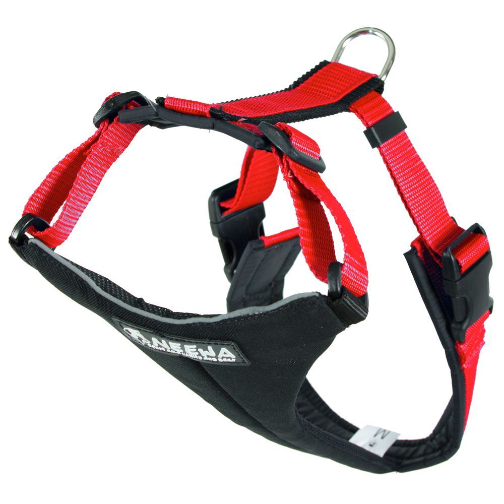 NEEWA Running Harness, rot, Brustumfang 44-74cm, Hundegeschirr