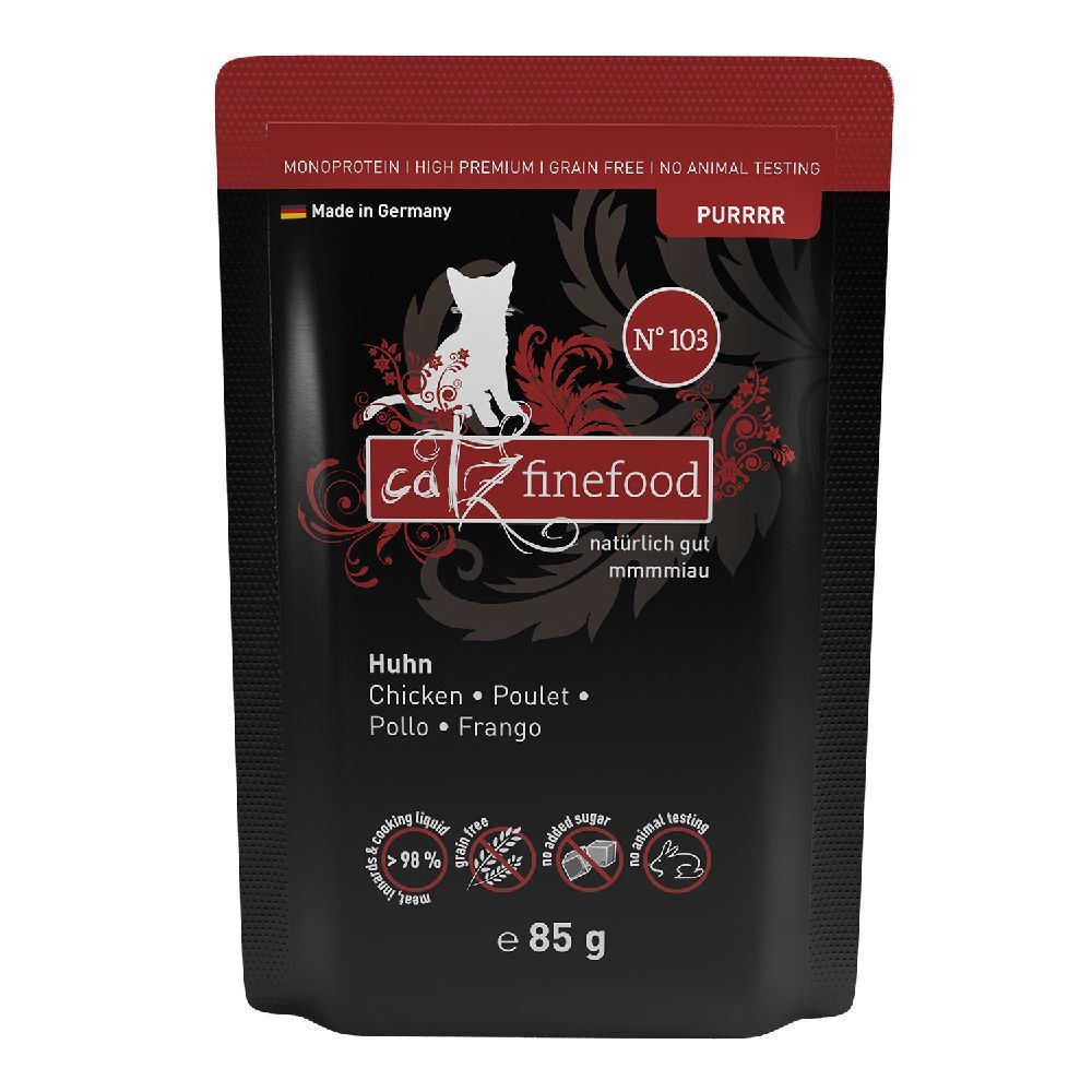 catz finefood 8x 85g Purrrr Pouch No. 111 Lamm catz finefood Nassfutter für Katzen