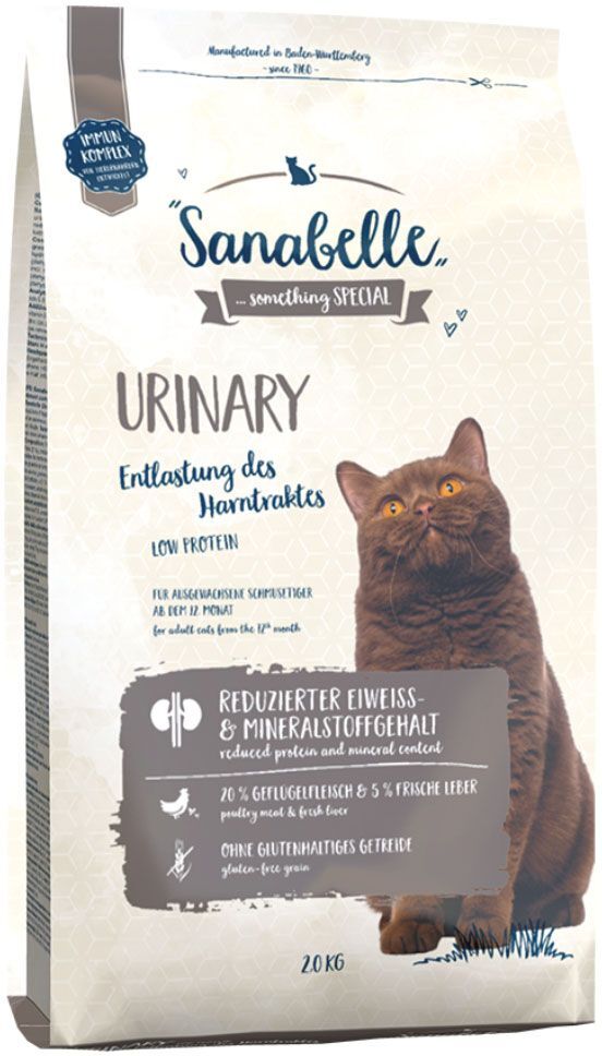 Sanabelle 2x 2kg Urinary Sanabelle Trockenfutter für Katzen