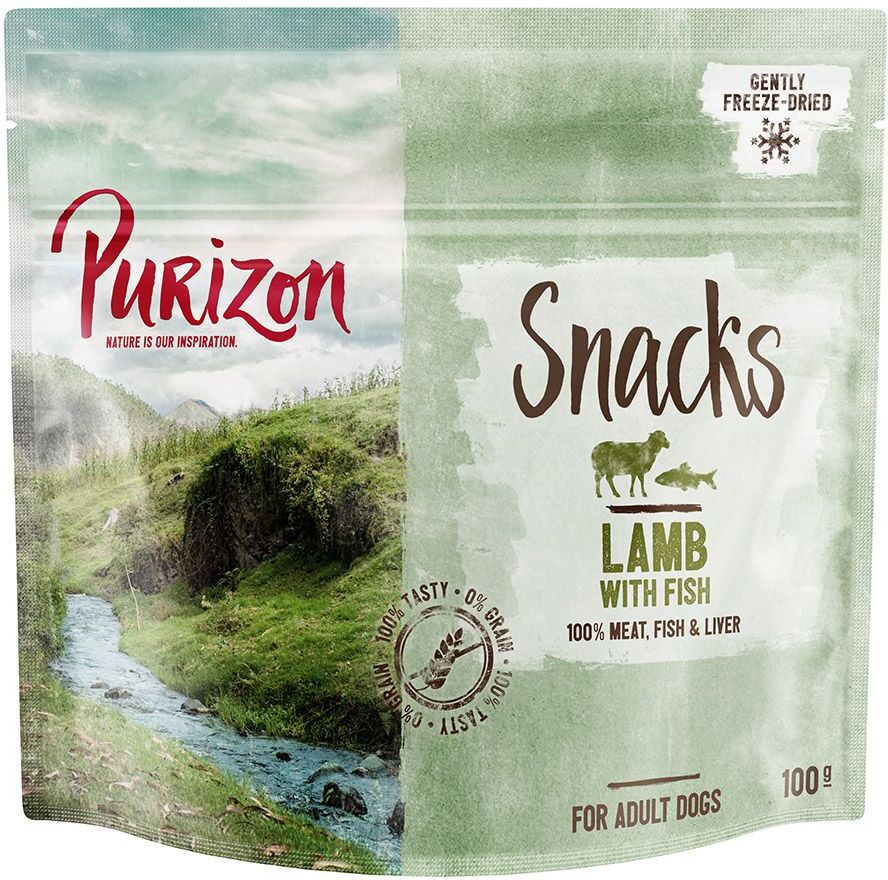 Purizon 100g Lamm mit Fisch Purizon getreidefreie Hundesnacks