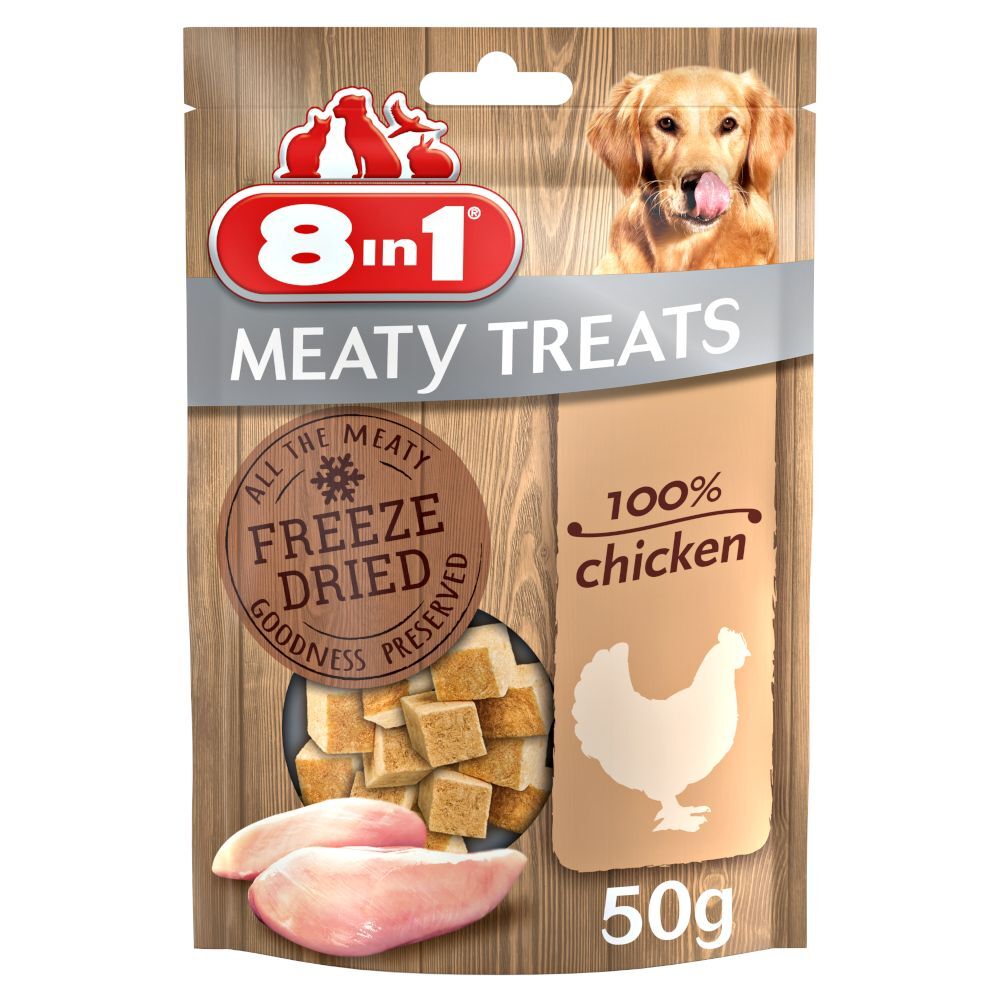 8in1 50g Meaty Treats Hähnchenbrust 8in1 Hundesnack